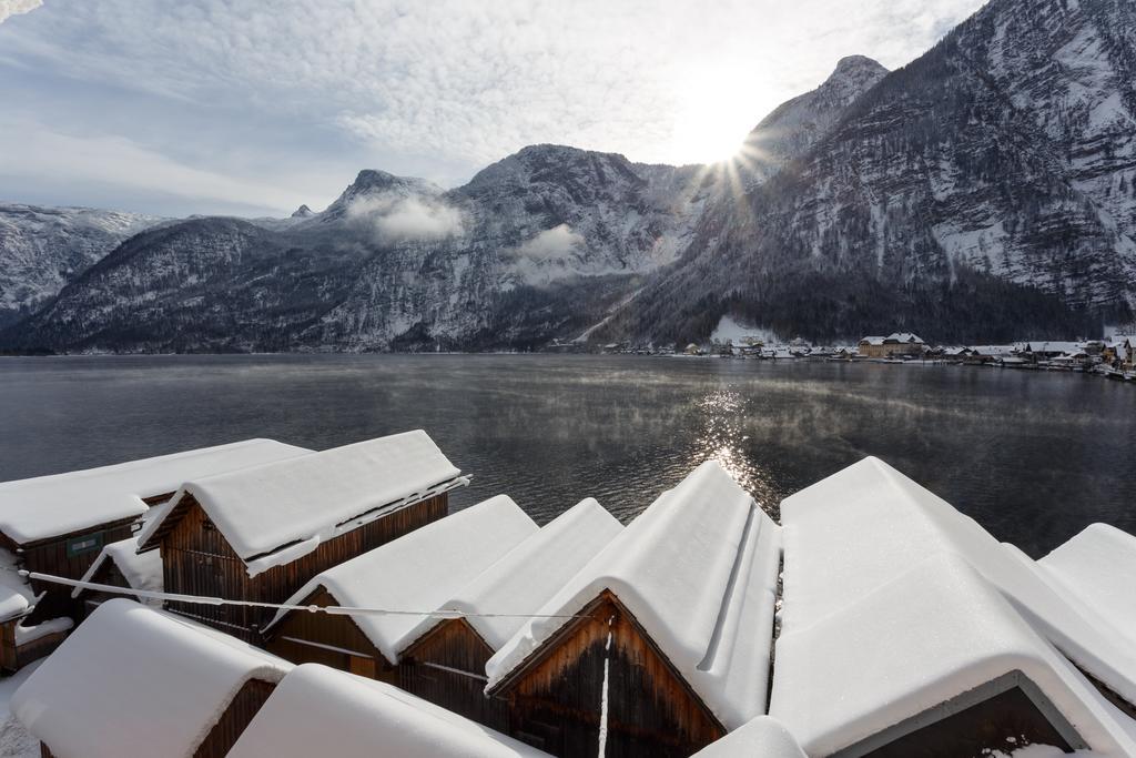 Pension Hallberg Hallstatt Exterior foto
